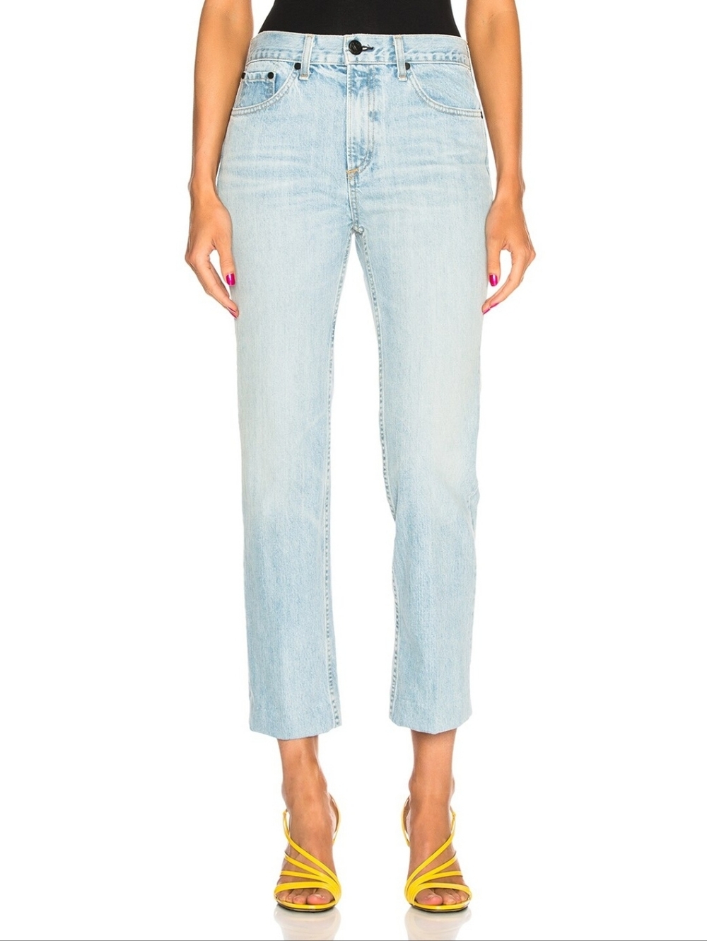 Rag & Bone High Rise Ankle Straight jeans Nelly size 28
